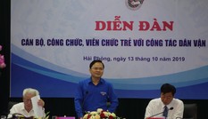 Dân vận chính quyền cần trách nhiệm với bản thân