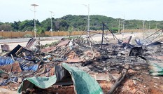 Nổ phuy xăng dầu tại dự án sân golf Cam Ranh, 2 người tử vong