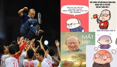 Loạt ảnh chế HLV Park Hang Seo và U22 Việt Nam đang gây 'bão' mạng