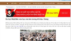 Lao động “chui” bằng đường du học