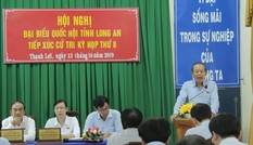 Phó Thủ tướng Trương Hòa Bình trả lời cử tri về vấn đề Biển Đông