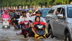 Học sinh Cần Thơ được nghỉ học vì triều cường dâng cao