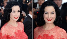Vũ nữ thoát y 'thiêu đốt' thảm đỏ Cannes