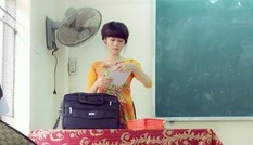 Cô giáo 9X xinh xắn đốn tim dân mạng