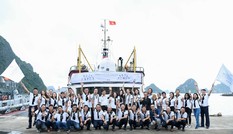 Hành trình vượt ngàn trùng sóng đem tri thức đến xã đảo xa xôi Ngọc Vừng