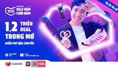 Nhiều ưu đãi trong Lễ hội mua sắm cuối năm 12.12 trên Lazada