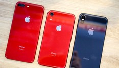 iPhone XR so dáng iPhone XS Max và 8 Plus