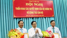 Bộ Chính trị chuẩn y ông Phan Văn Mãi làm Bí thư Tỉnh ủy Bến Tre