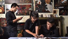 Sơn mài Việt có mặt trên… ốp điện thoại