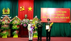 Phó Tư lệnh Cảnh sát Cơ động làm Giám đốc công an tỉnh TT-Huế