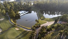Toàn cảnh sân đấu Tiền Phong Golf Championship 2019 nhìn từ trên cao