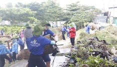 500 chiến sĩ tình nguyện hồi sinh con kênh 'chết' ở huyện Hóc Môn