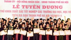 Hà Nội tuyên dương 86 thủ khoa tốt nghiệp xuất sắc