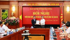 Ông Triệu Tài Vinh làm Phó trưởng Ban kinh tế Trung ương