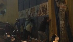 Quang Hải gửi lời cảm ơn CĐV Hà Nội cổ vũ bên ngoài sân Hàng Đẫy