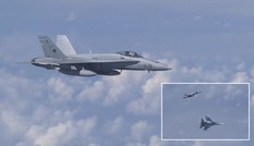 NATO tố chiến đấu cơ hộ tống Bộ trưởng Quốc phòng Nga cắt đầu F-18
