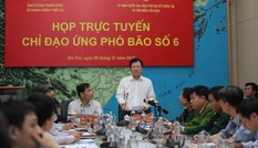Bão số 6 giật cấp 14-15: Chủ động cấm biển, cho học sinh nghỉ học