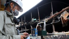 Binh chủng Hóa học lên phương án tiêu độc nhà kho Rạng Đông