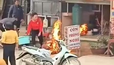 Mâu thuẫn gia đình người đàn ông tự thiêu, bỏng 90% cơ thể