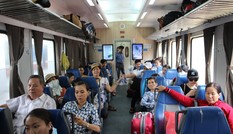 Tăng nhiều đoàn tàu dịp giỗ Tổ và các ngày lễ 30/4, 1/5