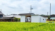 Nhà một tầng siêu đẹp giữa cánh đồng, chan hòa với thiên nhiên