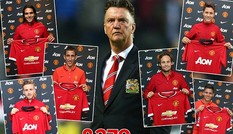 Van Gaal và siêu đội hình trị giá 379 triệu bảng