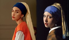Phát 'sốt' với Angelababy hoá thân thành thiếu nữ xinh đẹp trong tranh