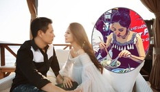 Bà bầu 7 tháng An Dĩ Hiên khoe ảnh cùng chồng tỷ phú du lịch ở Việt Nam
