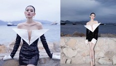 Hề Mộng Dao sexy hết nấc ở Cannes sau khi được thiếu gia Macau cầu hôn