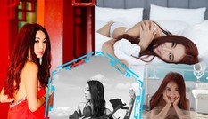 ‘Phan Kim Liên’ Ôn Bích Hà dùng lá chuối, báo che ngực trần tuổi U60
