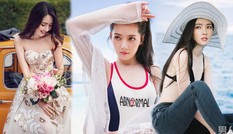 Nhan sắc ‘nữ thần’ của con dâu ông trùm showbiz Hong Kong Hướng Hoa Cường