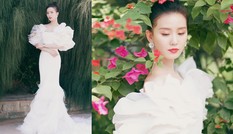 Sắc vóc ‘mòn con mắt’ của Lưu Thi Thi sau 6 tháng sinh quý tử