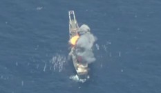 Tên lửa đánh chìm tàu chiến cũ trong tập trận RIMPAC 2018