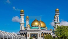 Nhà thờ Hồi giáo dát 5 tấn vàng ở Brunei