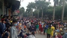 Cháy tầng hầm chung cư Đại Thanh, cư dân hốt hoảng bỏ chạy