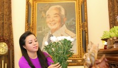 NSƯT Tố Nga quay MV tại nhà Đại tướng Võ Nguyên Giáp