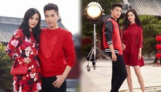 Dương Mịch - Triệu Hựu Đình đẹp đôi trong sắc đỏ đón xuân