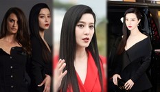Phạm Băng Băng nổi bật với sắc đỏ - đen tại LHP Cannes