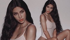 Dáng ‘đồng hồ cát’ tròn đầy nóng bỏng của Kim Kardashian