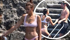 Mỹ nhân Nga Irina Shayk tắm biển cùng bạn trai ở Ý