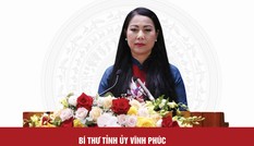Bí thư Tỉnh ủy Vĩnh Phúc Hoàng Thị Thúy Lan
