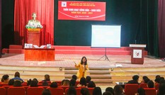 CEO Nguyễn Mến truyền cảm hứng khởi nghiệp kinh doanh đến 700 sinh viên ĐH Văn hóa Hà Nội