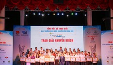 Thành Đoàn TP. HCM trao 377 triệu đồng cho sinh viên đoạt giải Euréka