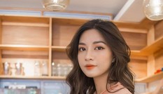 Vẻ đẹp dễ thương của nàng thơ phố núi