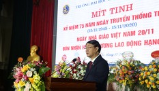 Trường đại học Giao thông Vận tải đón nhận Huân chương