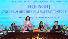Phó Bí thư Hà Nội Nguyễn Thị Tuyến: MTTQ phải làm tốt hơn giám sát, phản biện xã hội