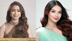 Tân Hoa hậu Trái đất Philippines 2020 bật khóc khi đăng quang online ngay tại nhà