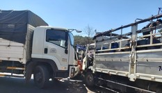 Tai nạn liên hoàn trên QL14, giao thông tê liệt nhiều giờ đồng hồ