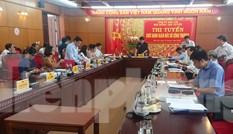 Hai ứng viên thi tuyển chức danh giám đốc Sở Công thương Đắk Lắk