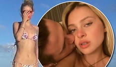 Vợ sắp cưới của cậu cả nhà Beckham hiếm hoi khoe body nuột nà với áo tắm